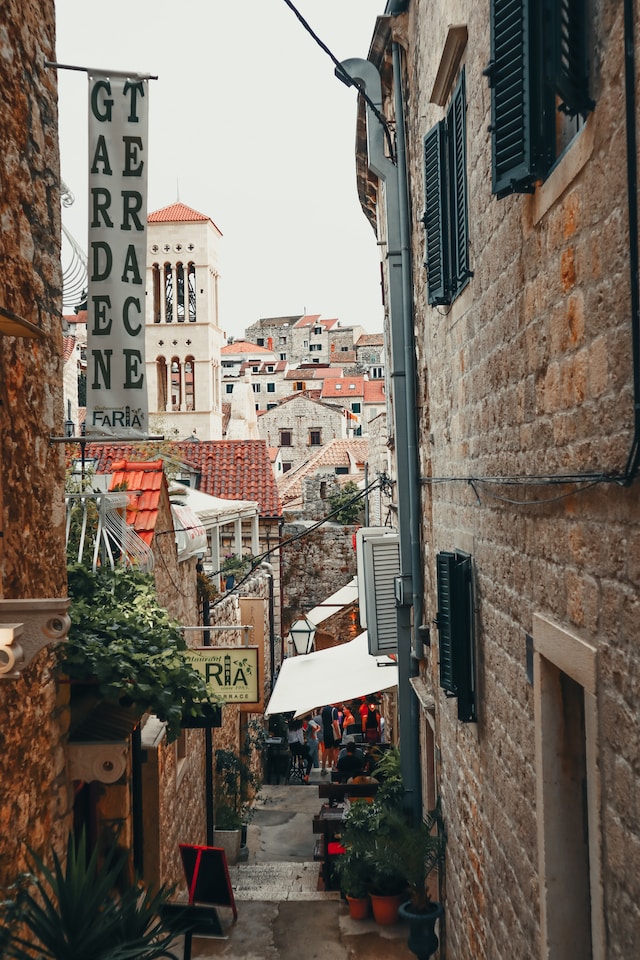 Centrum bezoeken vanuit vakantiehuis Hvar